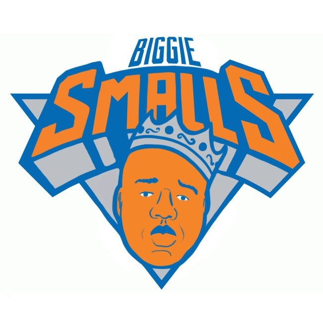 New York Knicks The Notorious BIG Logo iron on transfers